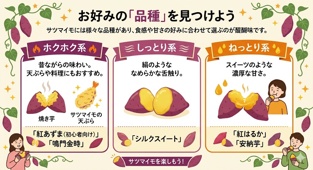 お好みの品種を見つけよう