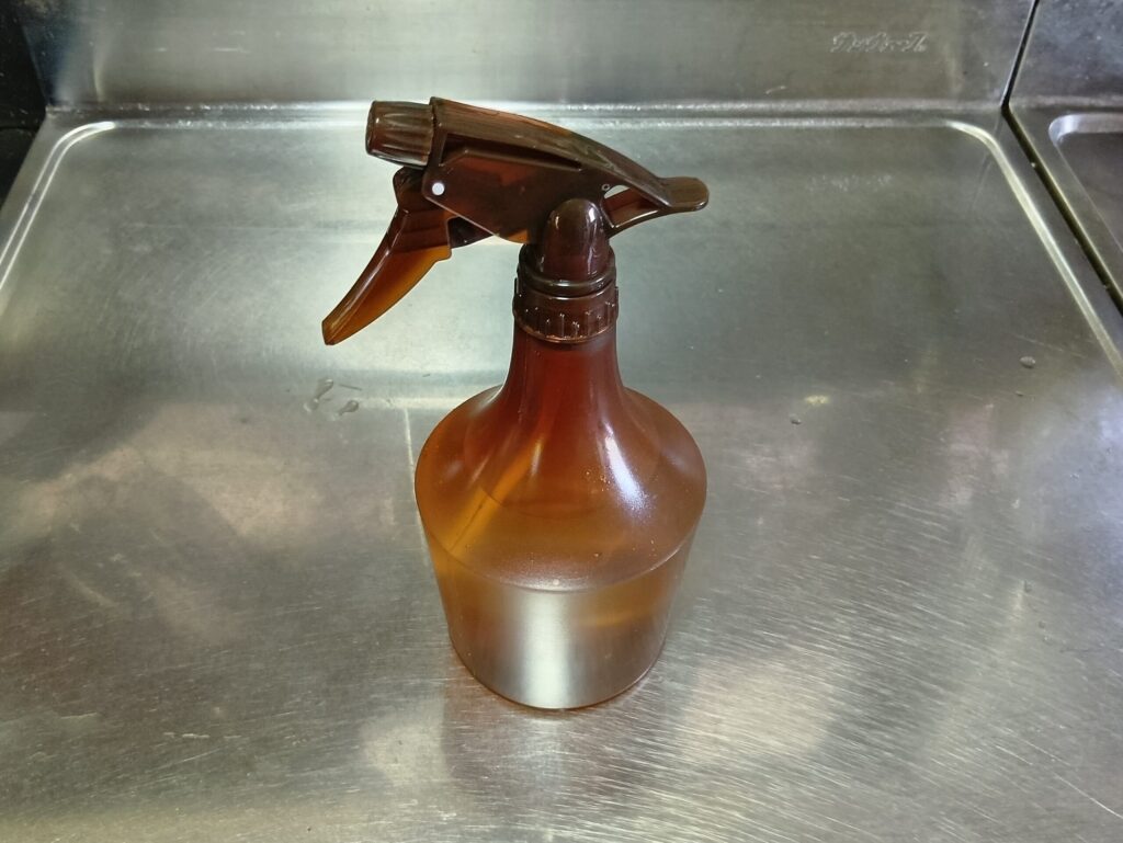 散布用スプレー